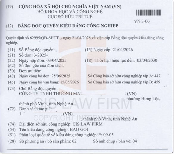 mau-bang-doc-quyen-kieu-dang-cong-nghiep